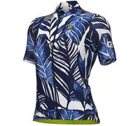 Maglia donna Ale PR-S Leaf - Blu L / Blu