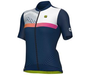 Maglia donna Ale PR-S Zig Zag - Blu M / Blu