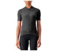 Castelli Anima 4 Short Sleeve Jersey Grigio S Donna Light Black