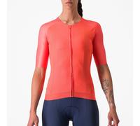 Castelli Aero Pro 7.0 Short Sleeve Jersey Arancione L Donna