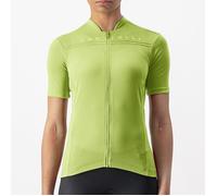 Maglia Castelli Anima 4 manica corta verde lime donna - M