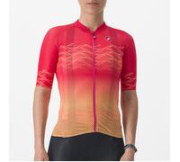 Maglia Castelli Climber's 2.0 Rosso Corsa manica corta rosso arancio donna - S