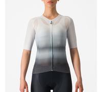 Castelli Maglia a Maniche Corte Donna - Climber's 4.0 - white/dark grey 001 L (40)