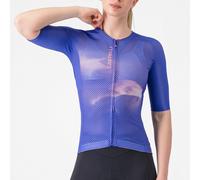 Castelli Climber´s A/c Short Sleeve Jersey Viola XL Donna Ultraviolet / Mist
