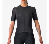 Maglia Castelli Espresso manica corta nero chiaro donna - L