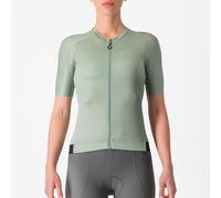 Maglia Castelli Espresso manica corta verde pallido donna - XL