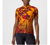 Maglia Castelli Unlimited Sentiero manica corta arancione oro viola donna - M