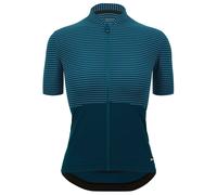 Maglia donna Colore Riga verde scuro