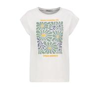 Maglia donna con stampa floreale Sia Felicità Cresca