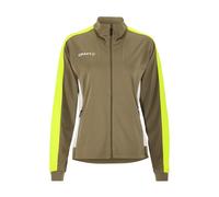 Maglia donna con zip integrale Craft Evolve 2.0 Contrast Jaune L