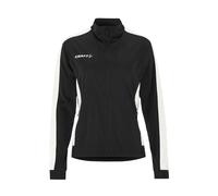 Maglia donna con zip integrale Craft Evolve 2.0 Contrast Noir XL