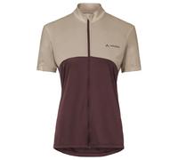 Vaude Bike Matera Fz Tricot Short Sleeve Jersey Viola 40 / Regular Donna Dark Oak