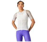 Castelli Corretto Short Sleeve Jersey Bianco M Donna White Marfil / Black Clay