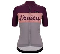 Maglia donna Eroica Sogno grigio/bordeaux XL