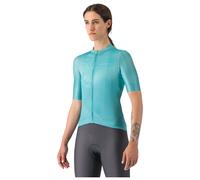 Maglia Castelli Fantasia manica corta blu piscina donna - XL