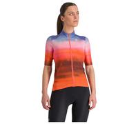 Maglia donna Flow Supergiara arancione/blu XL