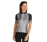 Maglia donna Illusione nero/bianco L