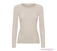 RAGNO Maglia Girocollo Donna Manica Lunga in Caldo Cotone Biologico Caldo e soffice Articolo D274AB BIO ML Giro, 758 Corda, XL