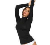 Maglia donna Jadea sottogiacca manica lunga con collo lupetto in cotone art 4057