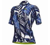 Maglia donna Ale PR-S Leaf - Blu L / Blu