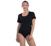 Maglia Donna Mabrat MMDF292 Mezza Manica Girocollo con Bordo in Raso - Made in I