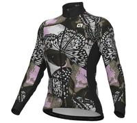 Maglia donna manica lunga Falena nero