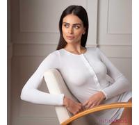 Maglia donna manica lunga serafino Lovable L0EEJ