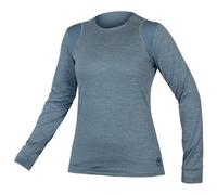Maglia donna manica lunga Singletrack blu