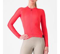 Maglia donna maniche lunghe Castelli Espresso - Rosa XL / Rosa