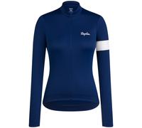 Maglia donna maniche lunghe Rapha Core - Blu scuro S / Blu