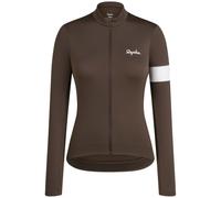 Maglia donna maniche lunghe Rapha Core - Marrone M / Marrone