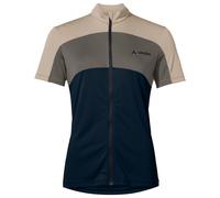 Vaude Bike Matera Fz Short Sleeve Jersey Blu 36 Donna