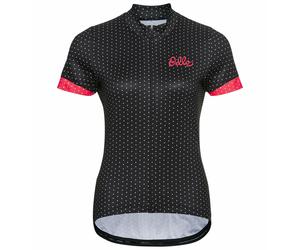 Maglia donna Odlo Essentials - Nero rosa S / Nero