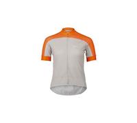 Maglia donna poc essential road logo manica corta grigio arancione