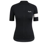 Rapha W Core - maglia ciclismo - donna S Black/White woman Recycled Polyester