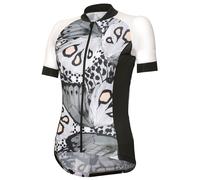 Maglia donna rh+ Venere Evo nero/bianco/corallo L