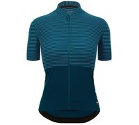 Santini Colore Riga Short Sleeve Jersey Blu M Donna