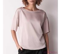Maglia donna scollo a barchetta in raso e viscosa Cotonella ADD14