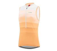 Maglia donna senza maniche con mezza zip Löffler Rainbow Orange