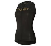 Maglia donna senza maniche Rh+ Logo - Nero XS / Nero