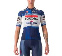 Maglia a manica corta castelli competizione 2 soudal quick step 2023 blu donna