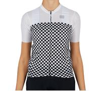 Maglia donna Sportful Checkmate - Bianco M / Bianco