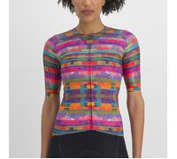 Maglia donna Sportful Glitch Bomber - Rosa S / Rosa