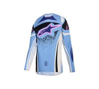 Maglia Donna STELLA TECHSTAR NOMUR Rosa Azzurro ALPINESTARS - UE: L