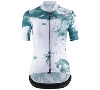 Maglia Assos Uma GT S11 Space Trip manica corta bianco verde donna - L