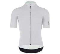 Q36.5 Pinstripe Pro Short Sleeve Jersey Bianco S Uomo