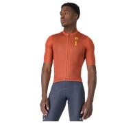 Castelli - Drittone Logo Jersey - Maglietta da ciclismo XXL rosso