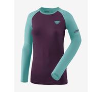 Maglia Dynafit Alpine Pro manica lunga granata celeste donna - L