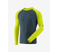 Maglia Dynafit Alpine Pro manica lunga grigio azzurro giallo - XL
