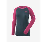 Dynafit - T-shirt traspiranti - Alpine Pro W L/S Tee Magenta per Donne in Pelle - Taglia L - Viola